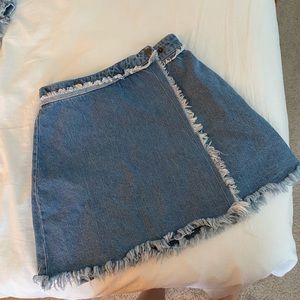 Denim skirt